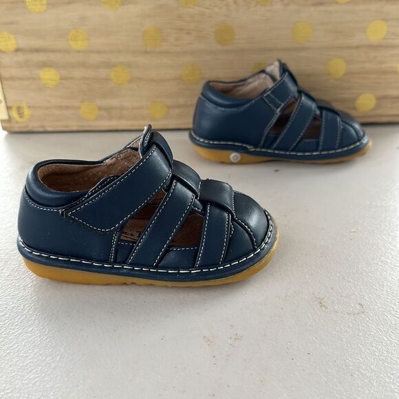 Alligator Squeaker Sandals Little Mae’s Boutique Sz 3‎ - Picture 4 of 9